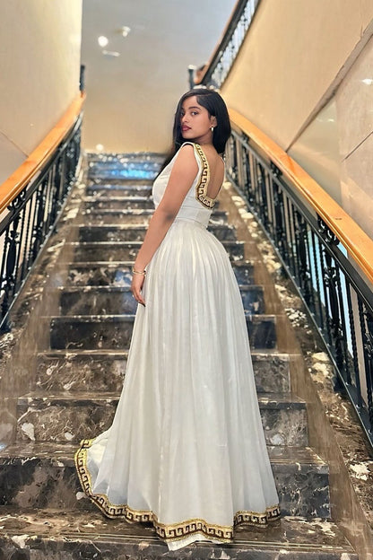Backless Habesha Kemis Habesha Dress Ethiopian Clothing