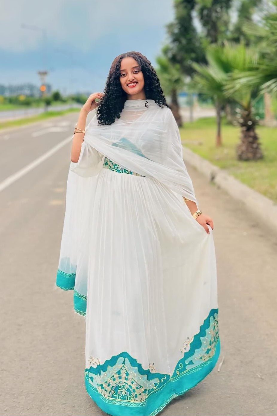 Beautiful Habesha Dress Habesha kemis For Special Events Traditional Ethiopian Dress 476