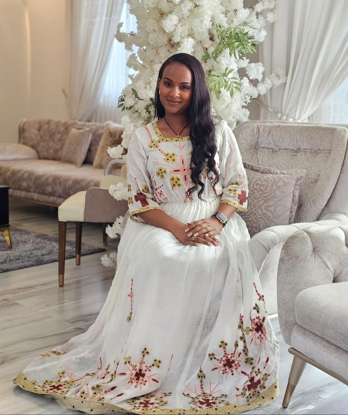 Timeless Habesha Dress Traditional Ethiopian Elegance