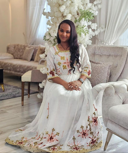 Timeless Habesha Dress Traditional Ethiopian Elegance