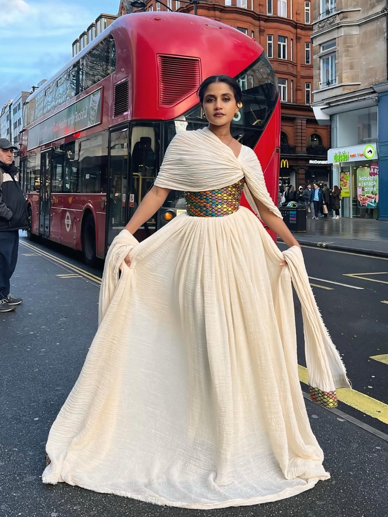 Beautiful Habesha Kemis Cultural Ethiopian Dress