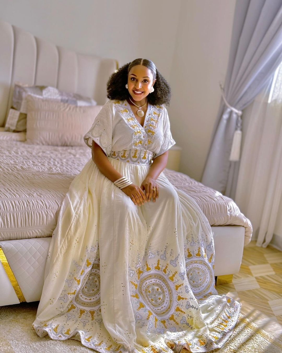 Exquisite Ethereal: A Stunningly Unique Habesha Kemis