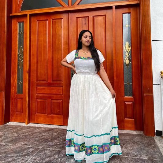 Simple Stunning Habesha Kemis Habesha Dress Modern Ethiopian Dress Style