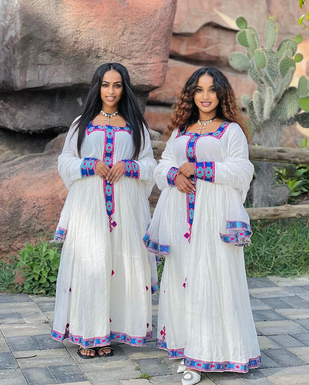 Timeless Blue Beauty Habesha Dress Modern Habesha Kemis Ethiopian Dress Style