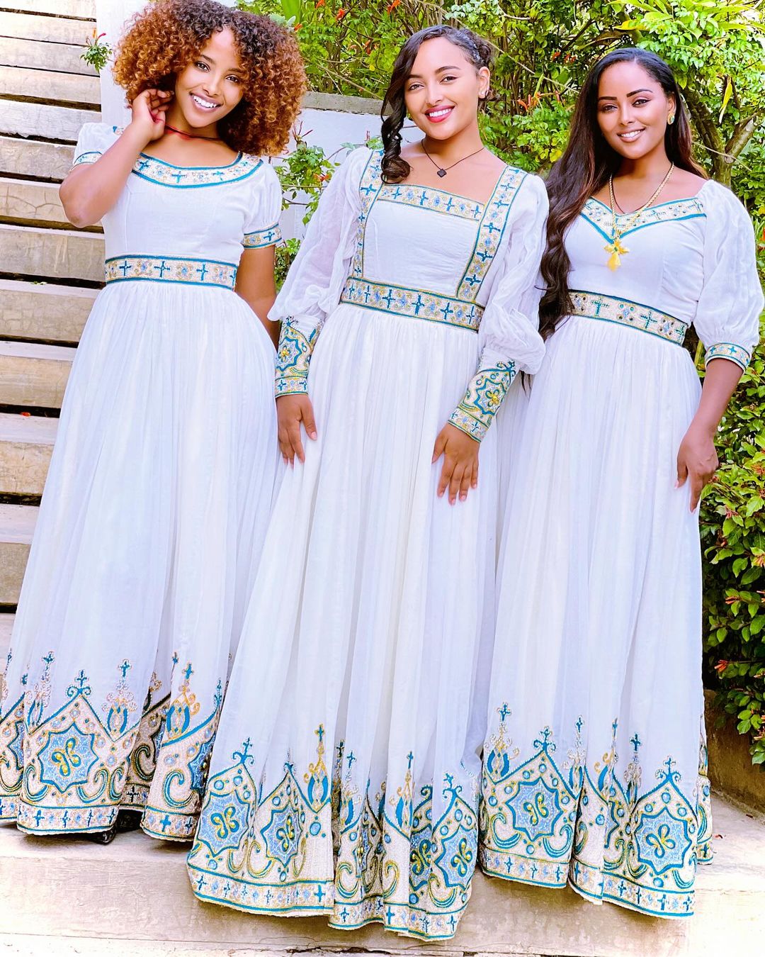 Light Blue Habesha Dress 