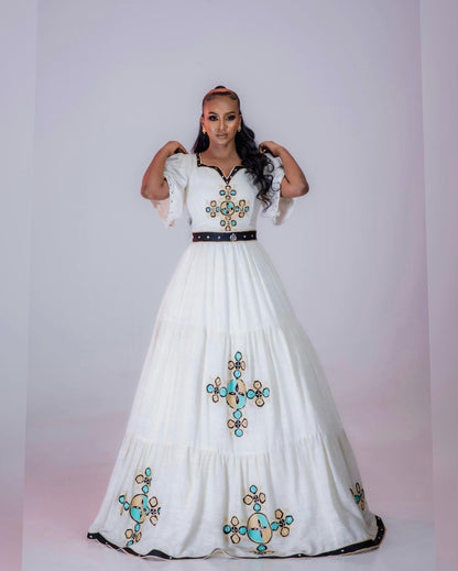 Timeless Elegant Habesha Dress