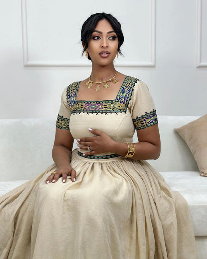 Gorgeous Tilet Modern Habesha Dress Habesha Kemis Design