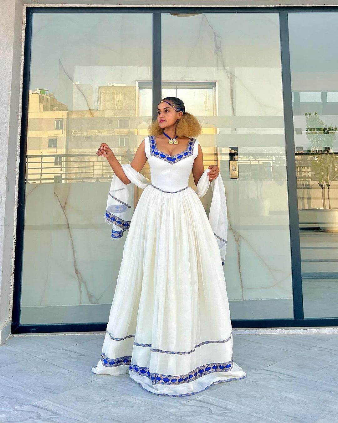 Modern Habesha Dress