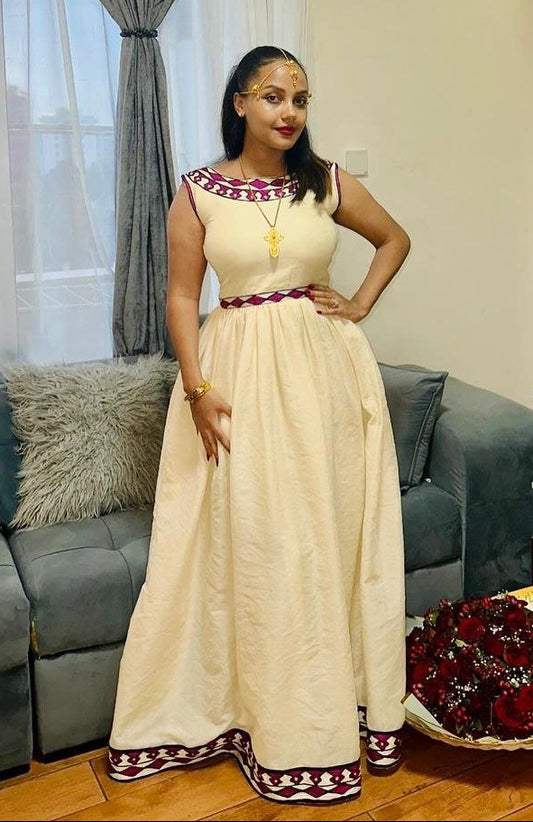 Elegant Simplicity A Beautiful Habesha Dress Timeless Habesha Kemis