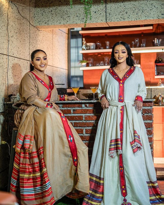 Cultural Touch Gorgeous Habesha Dress