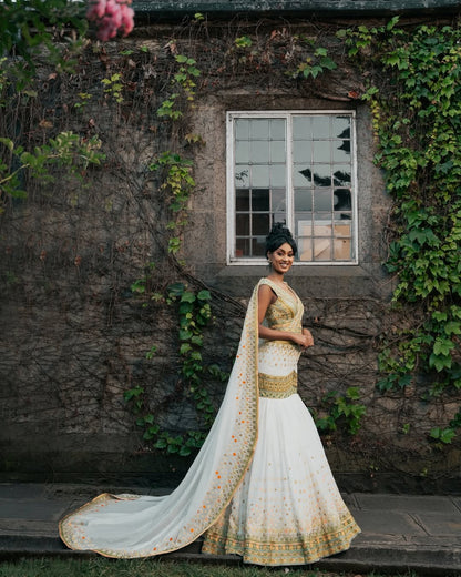 Exquisite Golden Matching Ethiopian Couples Wedding Outfit: Sophistication and Elegance with Habesha Couples Attire for Your Special Day