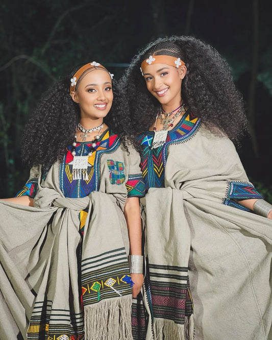 Traditional Ashenda Kemis with Colorful Patterns for Cultural Celebration