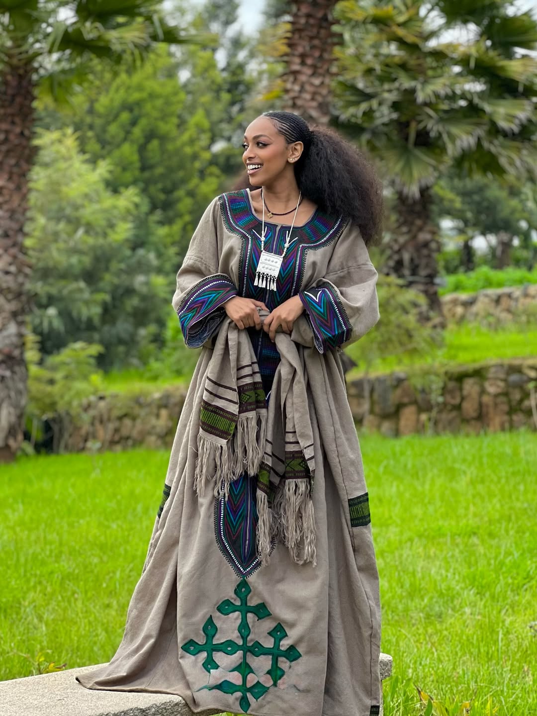 Traditional Ethiopian Dress With Cultural Essence Habesha Dress Elegant Habesha Kemis 0019