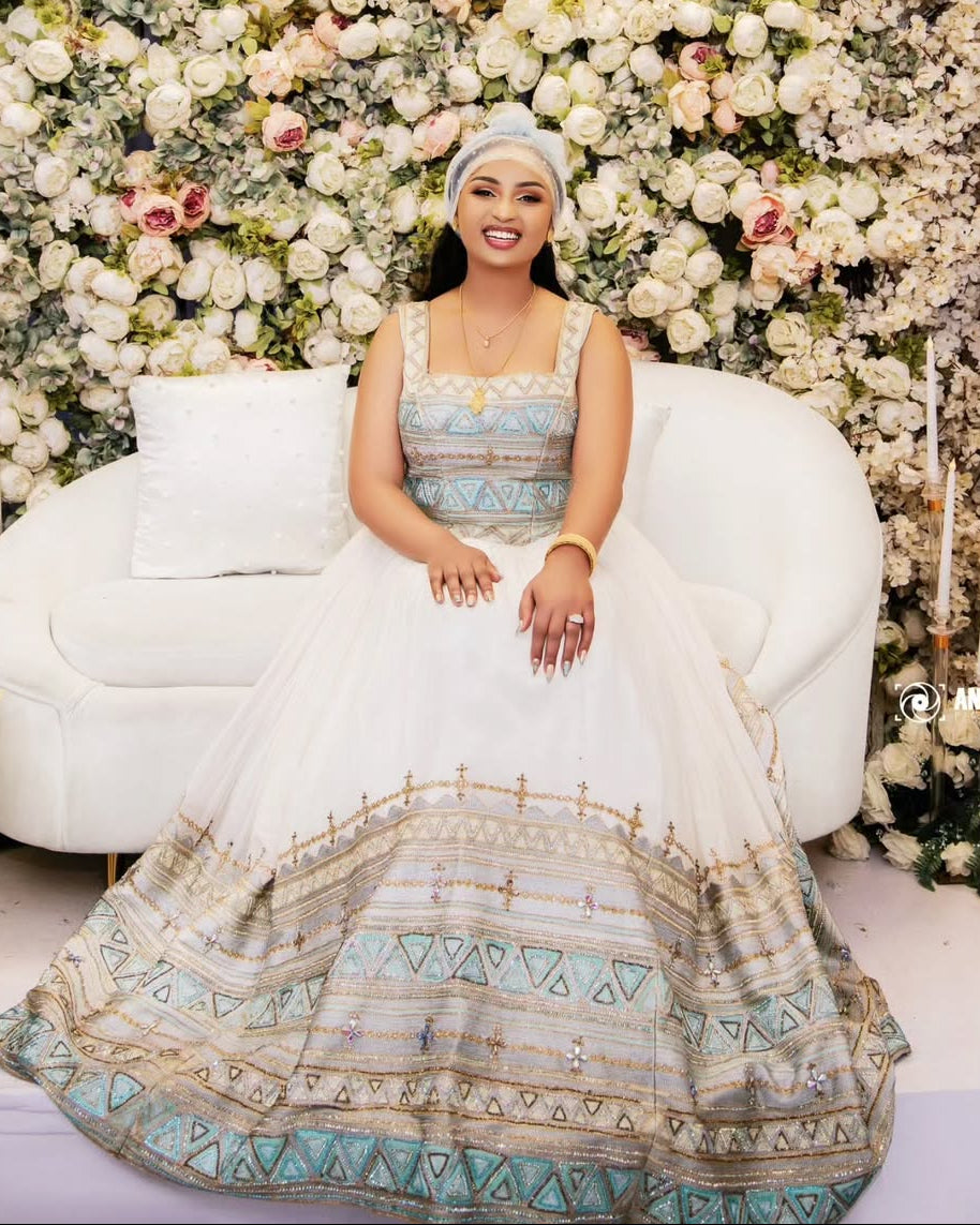 Gorgeous Habesha Wedding Dress 