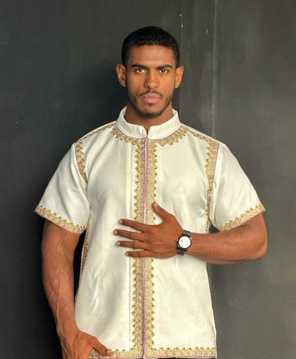 Luxury Men's Habesha Clothing Premium Cultural Ethiopian Men's Wear 977