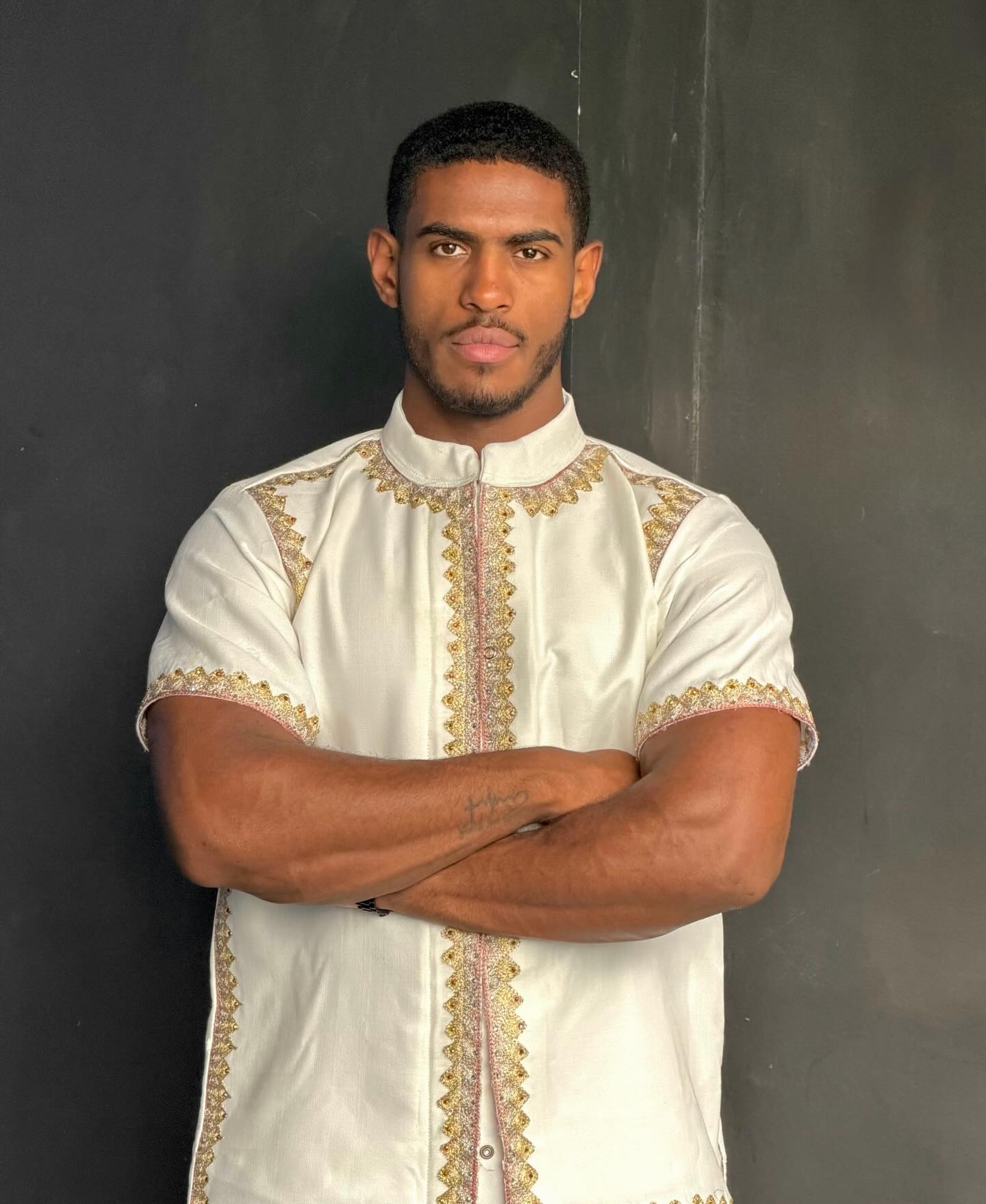 Luxury Men's Habesha Clothing Premium Cultural Ethiopian Men's Wear 977