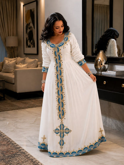 Luxury Habesha Dress Collection Premium Ethiopian Clothing Boutique