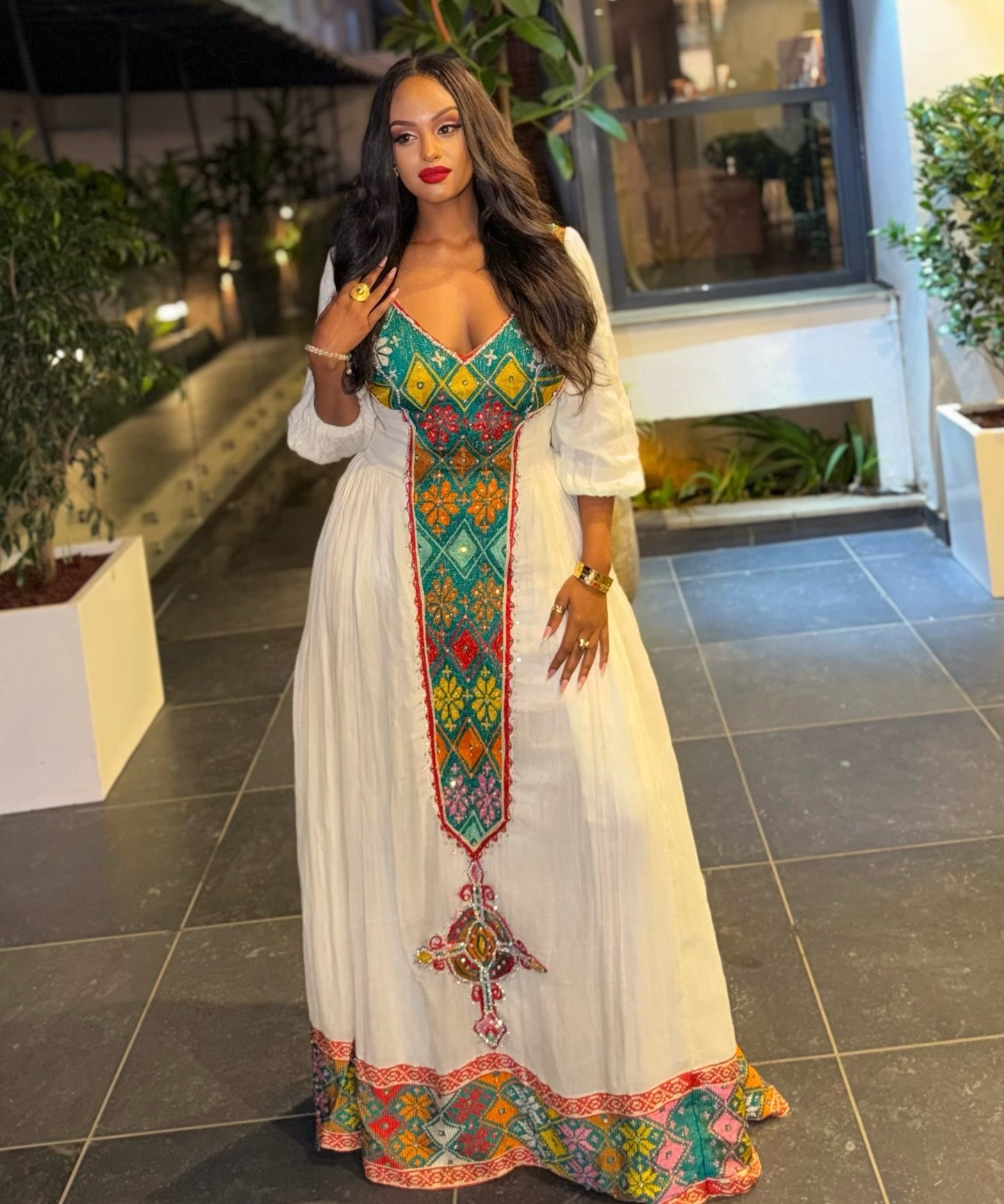 Designer Habesha Traditional Dress Authentic Ethiopian Traditional Dress 