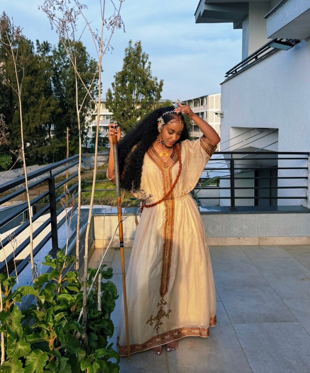 Shop Elegant Habesha Kemis Online Ethiopian Traditional Clothing Heritage Style Habesha Dress 1107