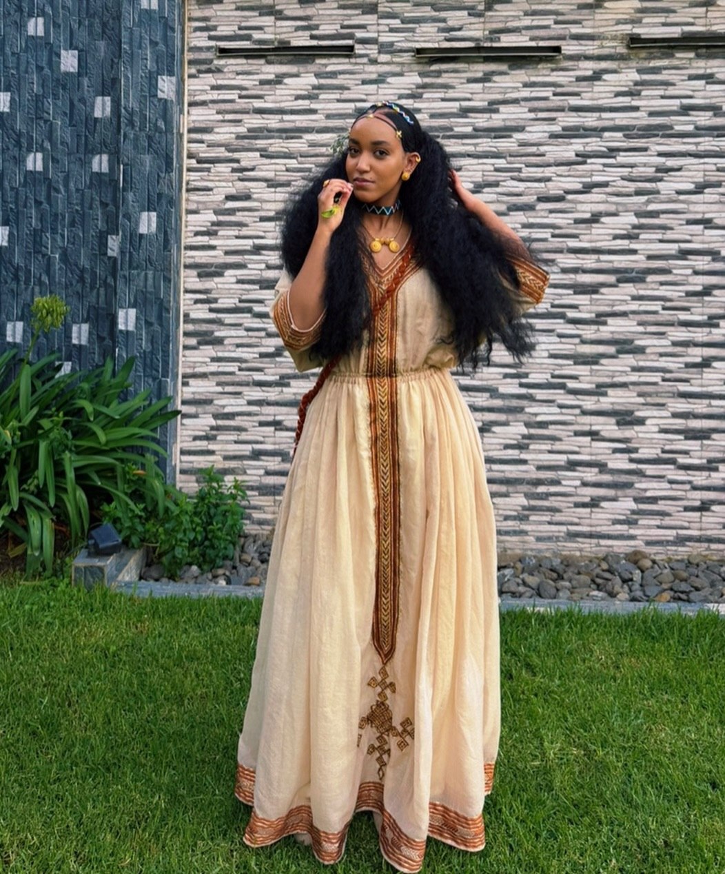  Habesha Kemis Ethiopian Traditional Clothing with Authentic Heritage Inspired Embroidery