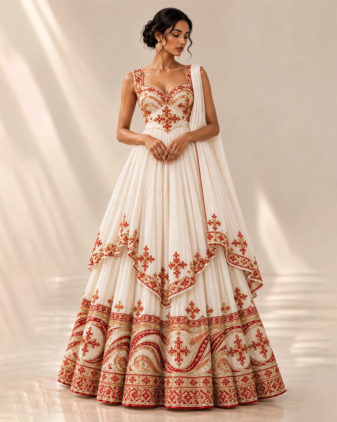 AI-Generated Habesha Traditional Dress Ethiopian Clothing Online