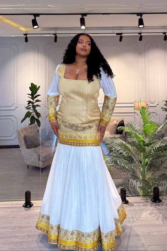 Chic Habesha Traditional Dress – Modern Eritrean & Ethiopian Style
