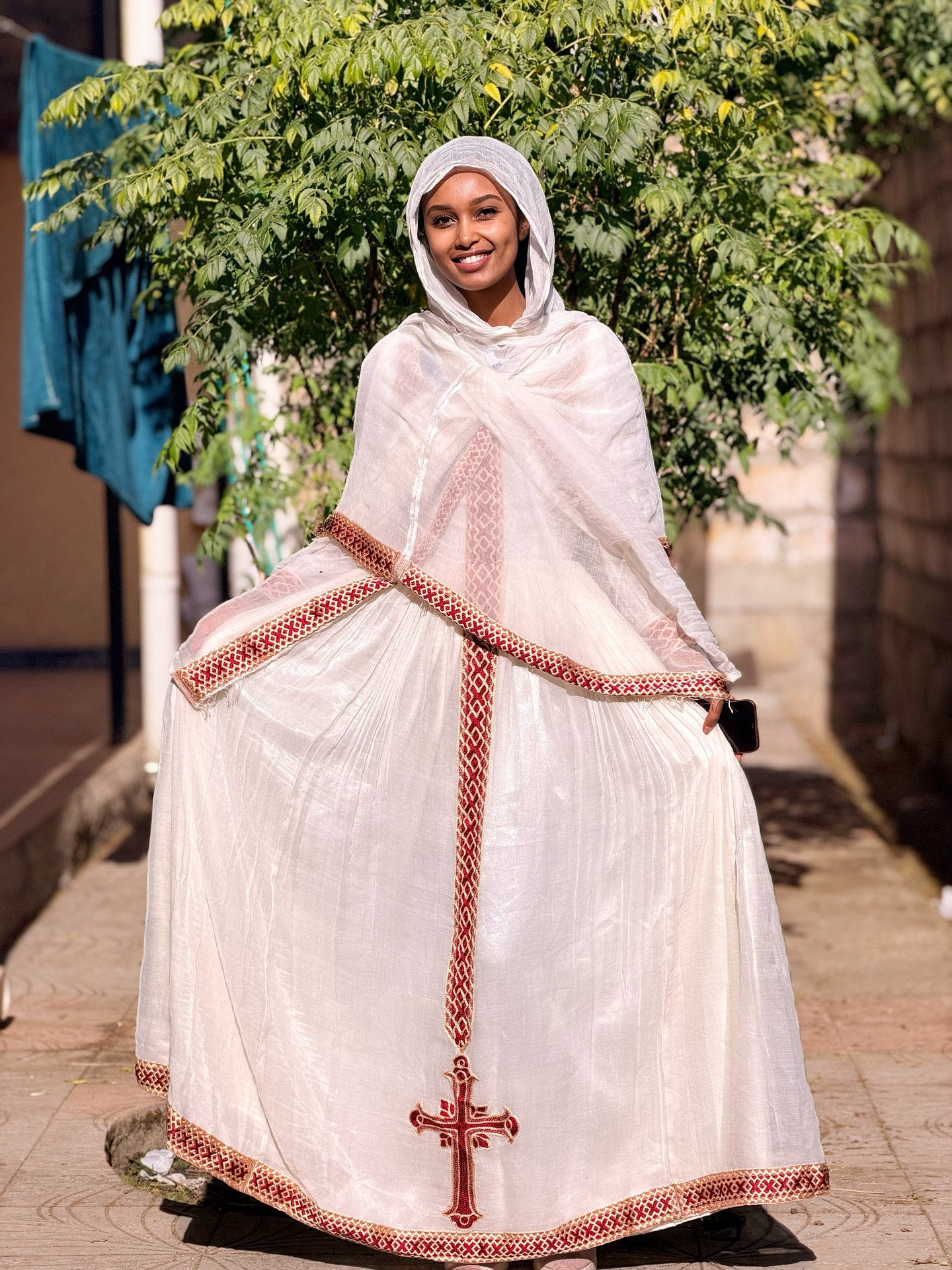 Elegant Eritrean Dress Habesha Traditional Style – Ethiopian Clothing XXL