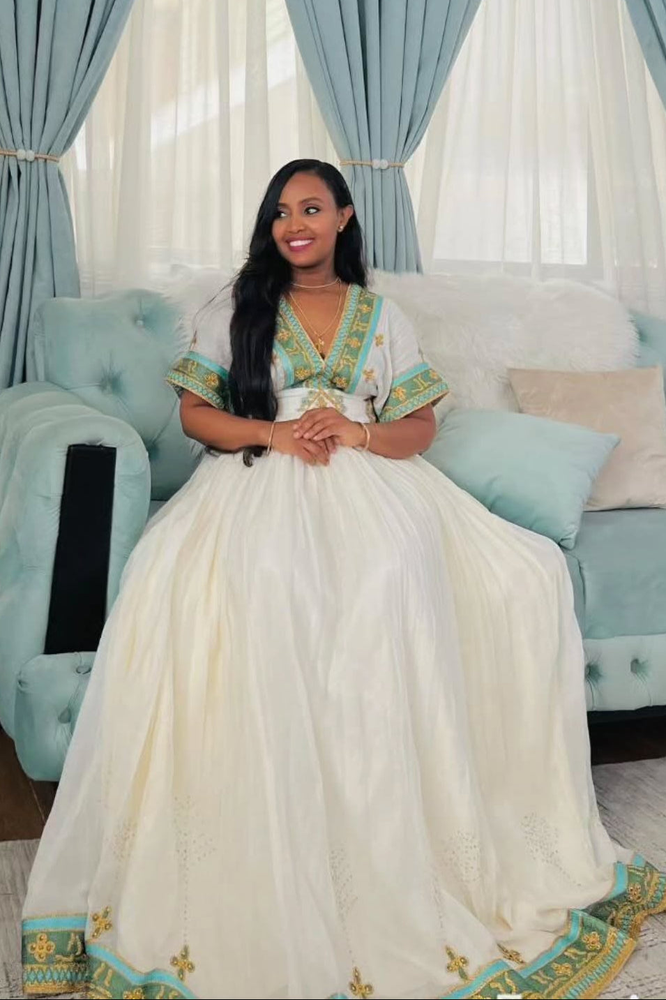 Traditional Ethiopian Dress – Elegant Habesha Kemis & Habesha Dress Collection