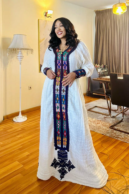 Authentic Habesha Cloth Elegant Traditional Ethiopian Clothing for Women