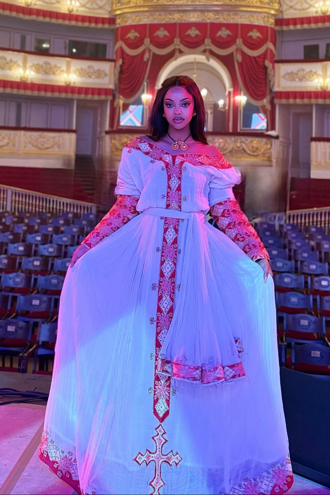 Habesha Kemis Habesha Dress in Traditional Ethiopian Clothing Style