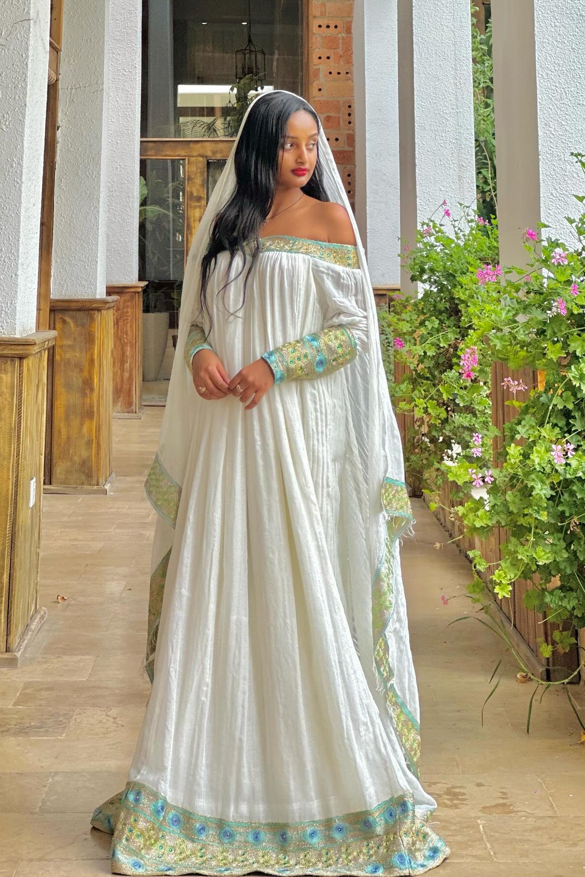 Habesha Kemis Design Traditional Ethiopian Clothing Elegance