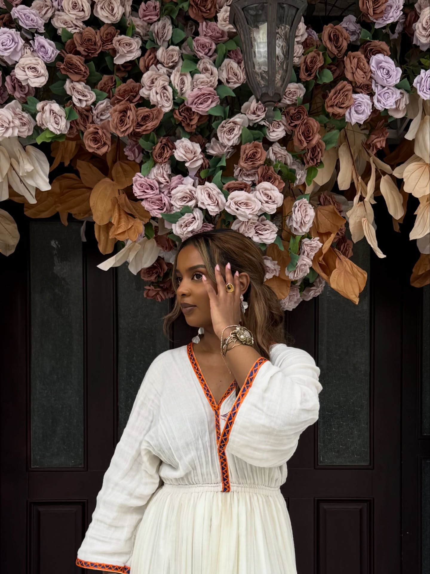 Handwoven Habesha Dress Vibrant Habesha Kemis Traditional Ethiopian Clothing 509