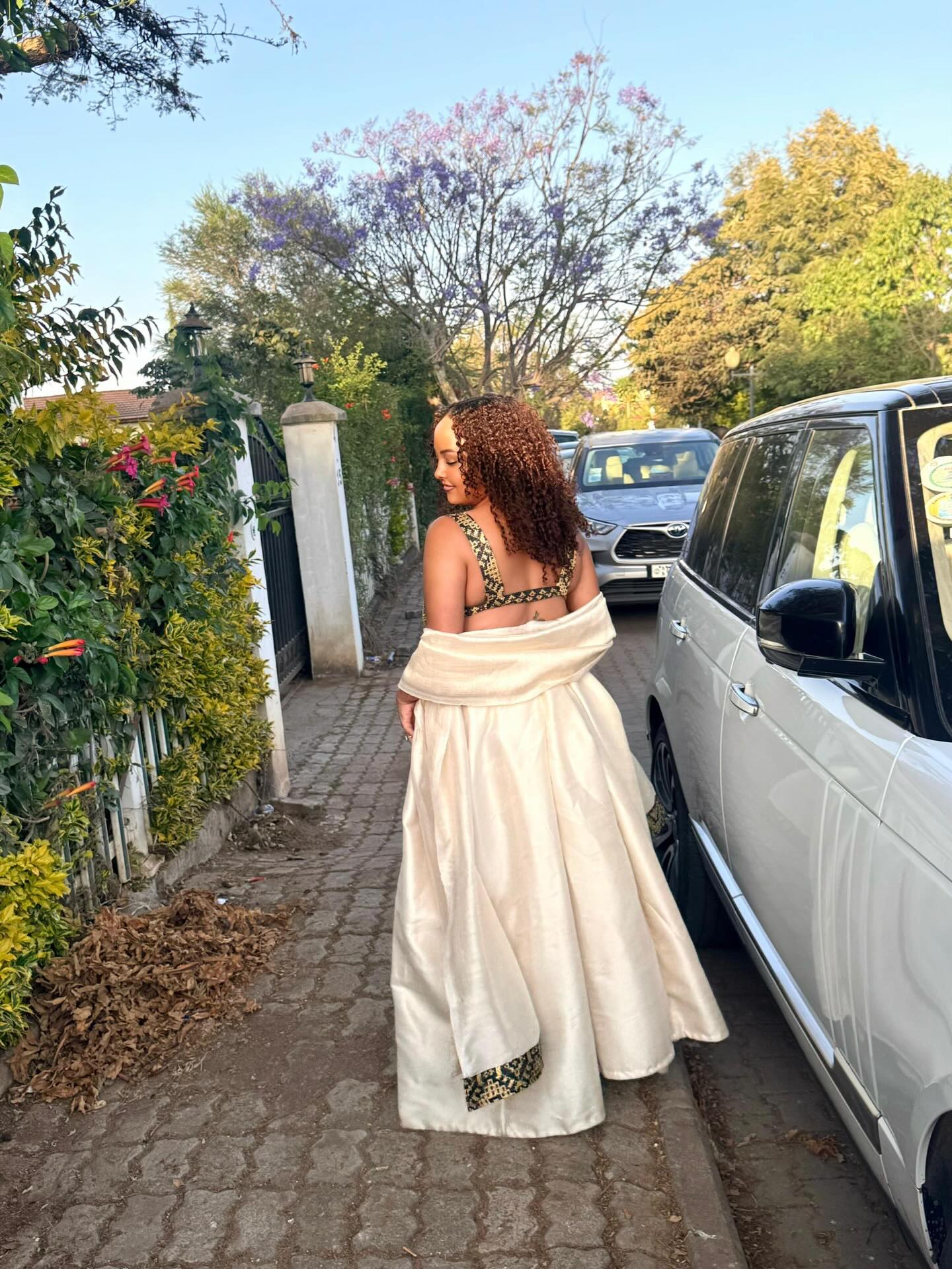 Sleeveless Habesha Kemis with Traditional Embroidery Graceful Habesha Dress Traditional Ethiopian Dress 542