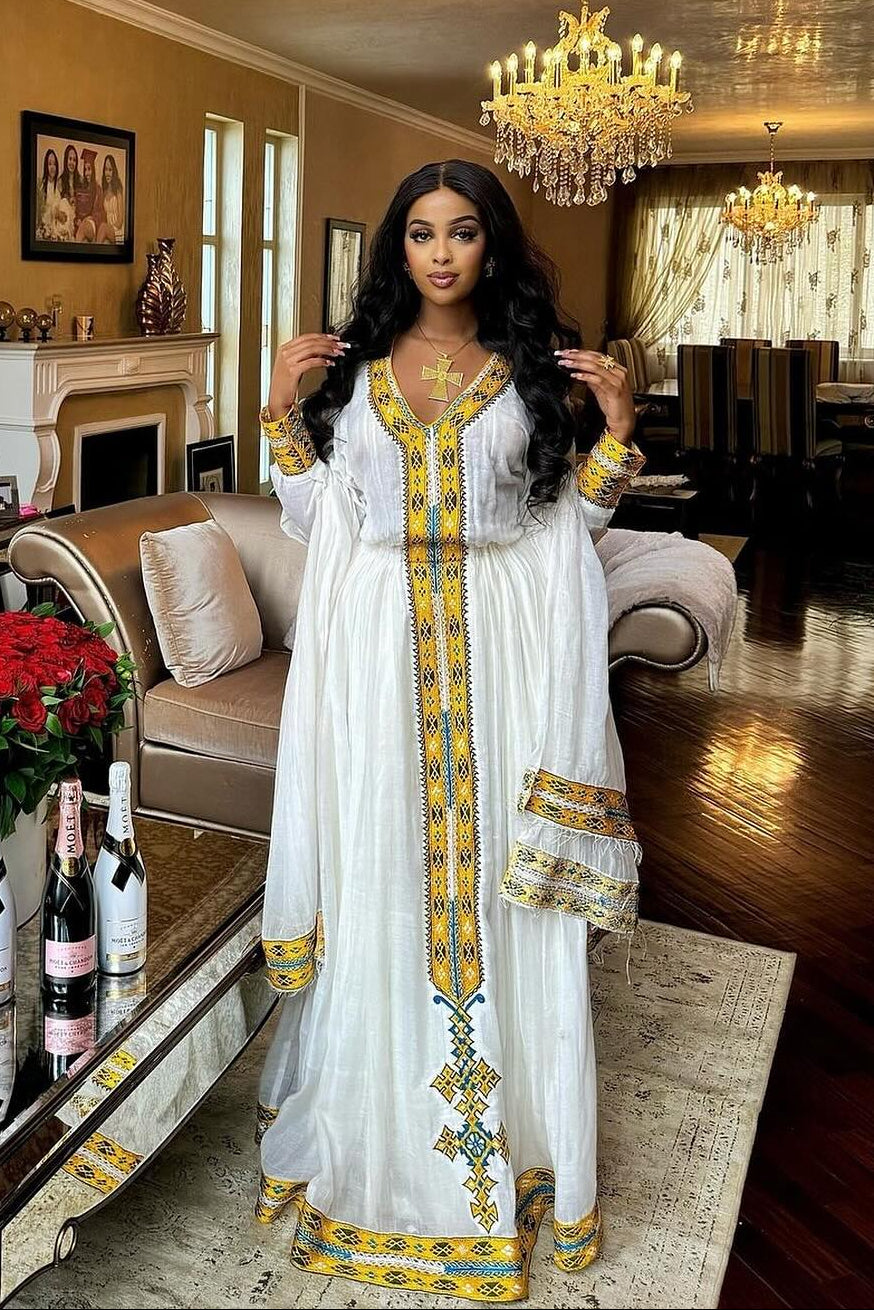 Habesha Traditional Dress – Elegant Ethiopian & Eritrean Cultural Wear