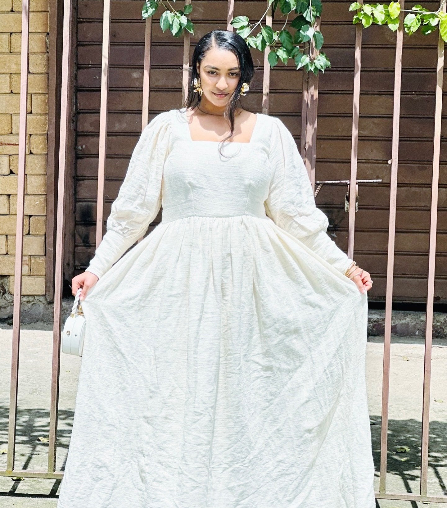 White Habesha Kemis Minimalist Cultural Habesha Dress Stylish Ethiopian Dress 245