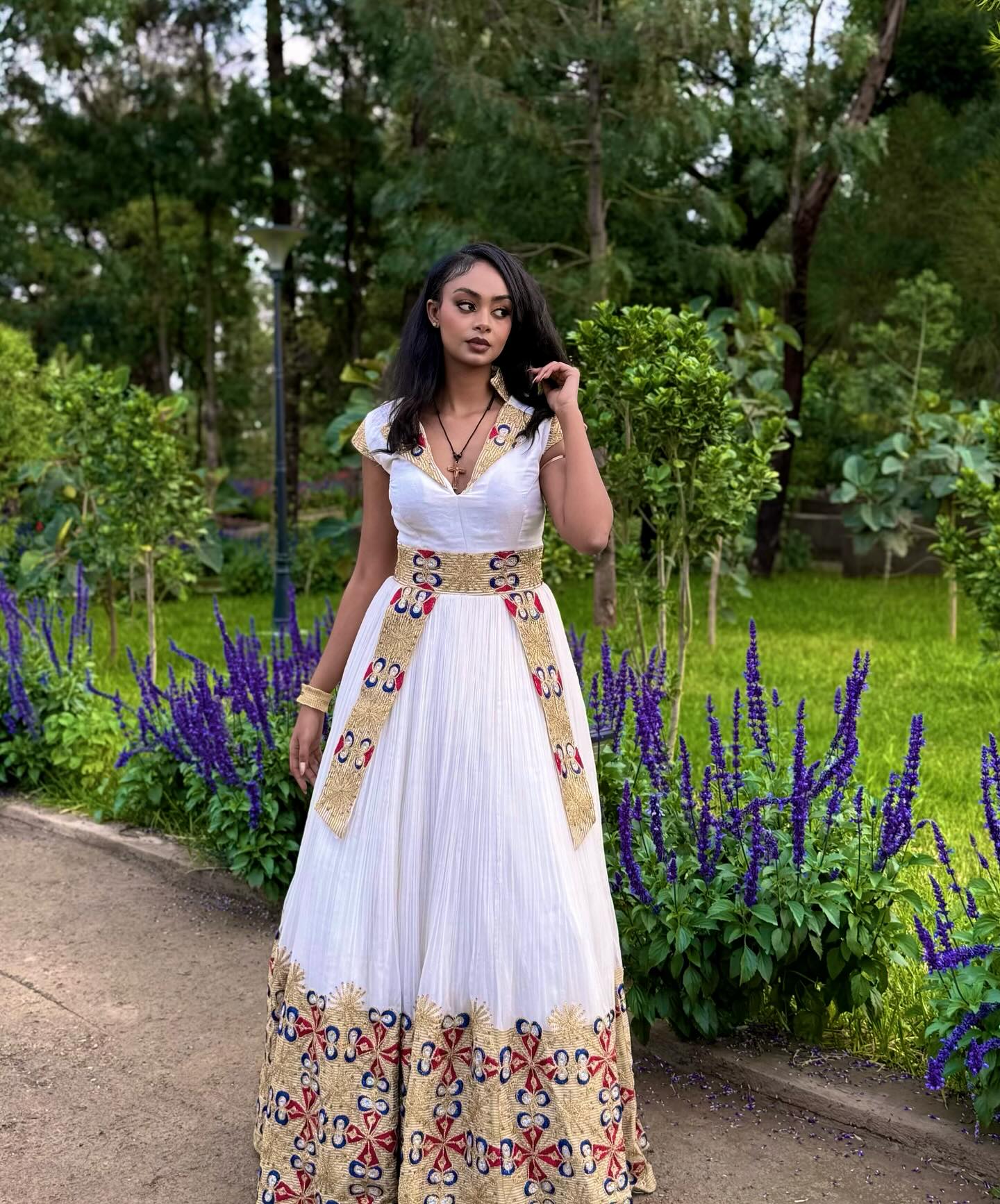 Habesha Kemis Collection Ethiopian Wedding Dress Luxury Habesha Dress For Wedding 424